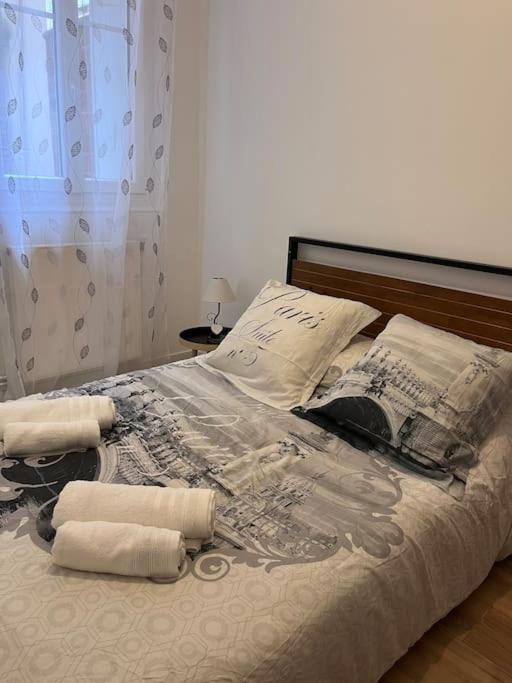 Appartement T2 Aux Portes De Paris Asnieres-sur-Seine Luaran gambar